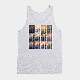 American Gothic Farmers Group Pop Art Tank Top